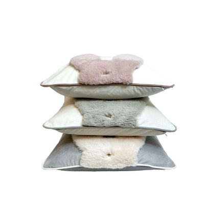 Poduszka Sweet Bunny Easter Grey & Off White SL Collection 50 x 50 cm 