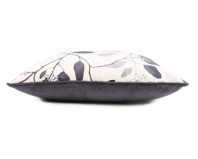Poduszka dekoracyjna z wkładem Branches Gray & Black  60 x 60 cm  We Love Beds
