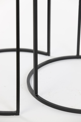 Stoliki PRIMO S/2 Ø41x46+Ø49x52 cmLight & Living