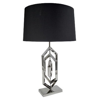 Lampa stołowa z abażurem 