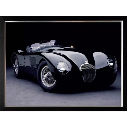 Obraz reprodukcja 1951 Jaguar C-Type 120x90x3cm
