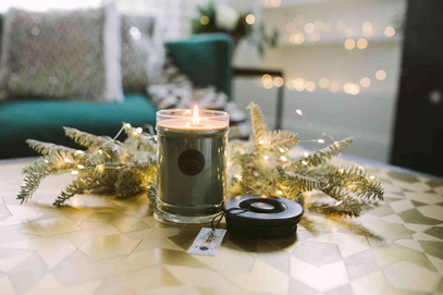Świeca zapachowa Festive Frasier 524g Bridgewater
