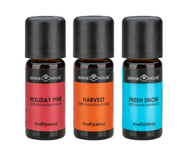 Olejki  eteryczne  HOLIDAY Set 100% Naturalne Serene House