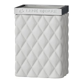 Kubek łazienkowy Portia biała H11 cm Lene Bjerre