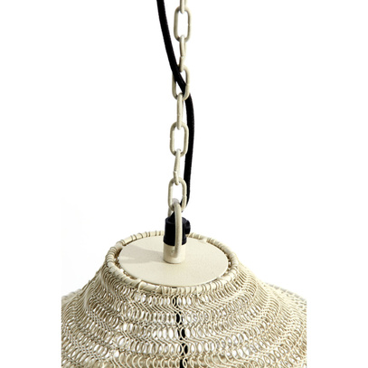 Lampa wisząca Nakisha jasny szary