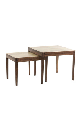 Stoliki STIJN S/2 46x38x36+50x50x42 cm Light & Living