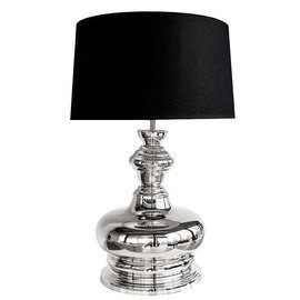 Lampa z abażurem h 74 cm