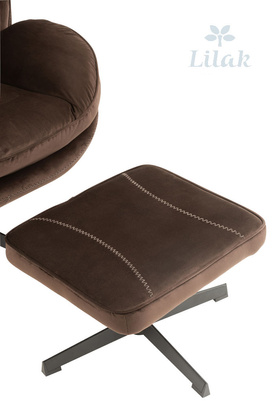 Fotel Relax + Podnóżek 