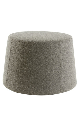 Siedzisko pufa Ø59x38 cm LAURYN bouclé piaskowy Light & Living
