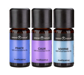 Olejki eteryczne PEACE & CALMING Set 100% Naturalne Serene House