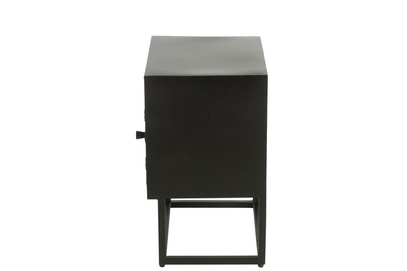 Stolik nocny Shanil prawa strona drewno 43x56x33 cm