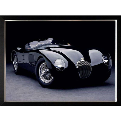 Obraz reprodukcja 1951 Jaguar C-Type 120x90x3cm