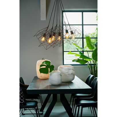Lampa wisząca KUBINKA 6L 25x25x26 cm Light & Living