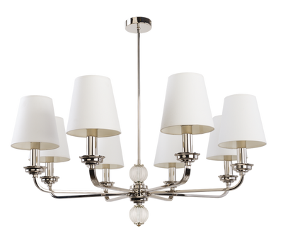 Żyrandol mosiądz Abano 860 mm