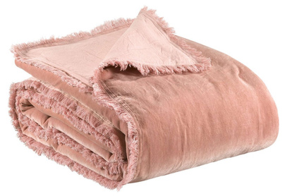 Narzuta Edredon Fara Pink 100% bawełna 85 x 200 cm