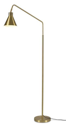 Lampa podłogowa Lion złota 