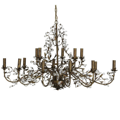 Lampa Chandelier EVITA 122x72x70 cm Light & Living