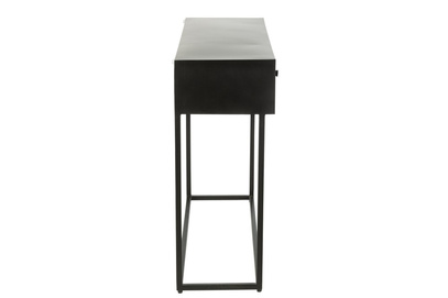 Konsola Shanil drewno naturalne 100x81x33 cm