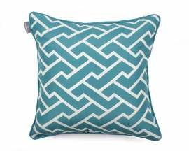 Poduszka dekoracyjna z wkładem Maze Turquise 60 x 60 cm We Love Beds