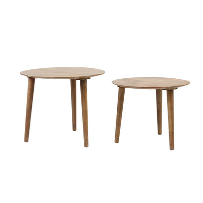 Stoliki CHAKIR  Ø45x35+Ø50x40 cm Light & Living
