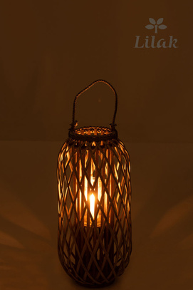 Lampion z drewna wierzby 