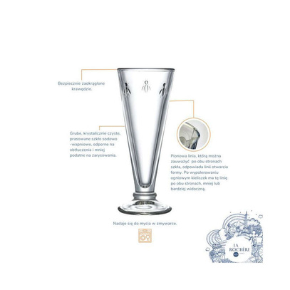 Pszczoła Kieliszek szampan 150ml La Rochere 