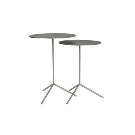 Stoliki PELARCO S/2 Ø36x48+Ø39x52 cm Light & Living