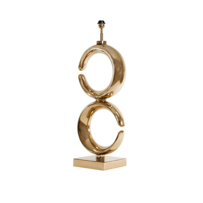 Lampa podstawa 37x26x99 cm MAAN light gold