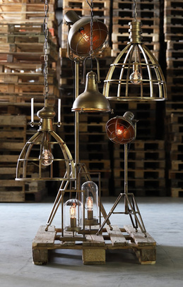 Lampa KYAN 51 x 46 x 120-175 cm Light & Living