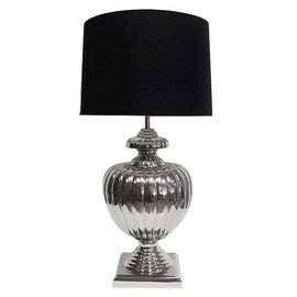 Lampa z abażurem h 80 cm