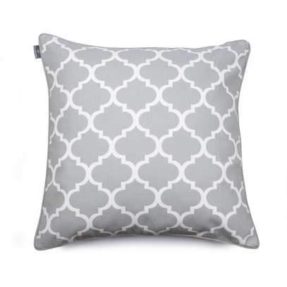 Poduszka dekoracyjna z wkładem Clover Gray 60 x 60 cm  We Love Beds