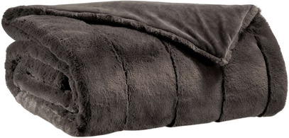 Narzuta na łóżko Asha Asphalte 140 X 180 cm