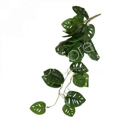 Liśce żółwia wiszące, roślina sztuczna 25x25x84 cm