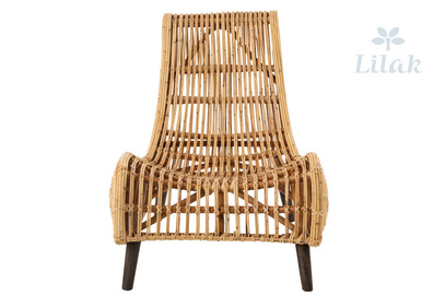 Fotel rattanowy naturalny