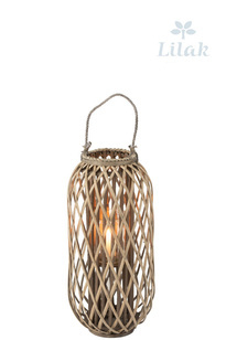 Lampion z drewna wierzby