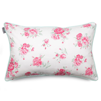 Poduszka dekoracyjna z wkładem Roses Mint 40 x 60 cm  We Love Beds