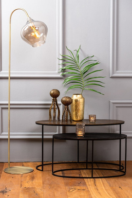 Stoliki PAXSON S/2 89x42x46+71x33x36 cm  Light & Living