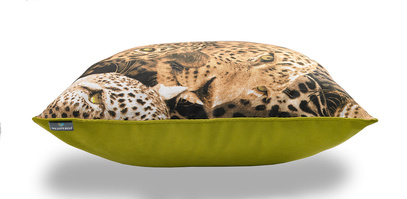 Poduszka dekoracyjna z wkładem Leopard 40 x 60 cm