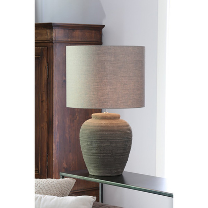 Abażur DARK LINEN 50x50x38 cm Light & Living