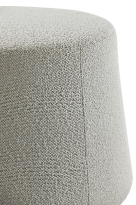Siedzisko pufa Ø59x38 cm LAURYN bouclé piaskowy Light & Living