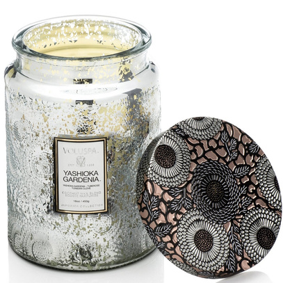Świeca duża Yashioka Gardenia 453g Voluspa