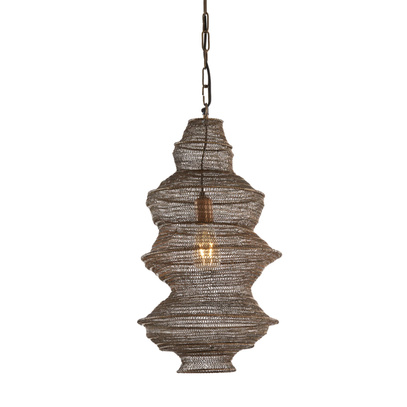 Lampa wisząca Nakisha cantyczny brąz