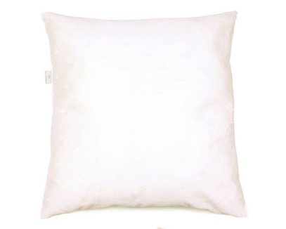 Poduszka dekoracyjna z wkładem Chek Dark Chocolate brąz 60 x 60 cm  We Love Beds