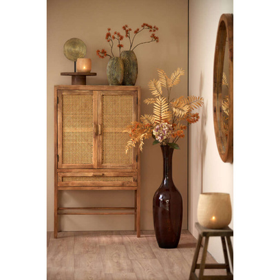 Regał  90x45x160 cm NIPAS wood brown