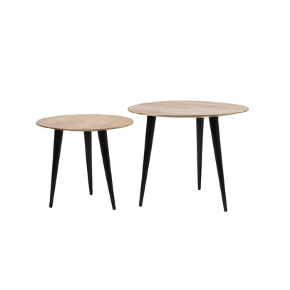 Stoliki CHAKIR  Ø45x35+Ø50x40 cm Light & Living