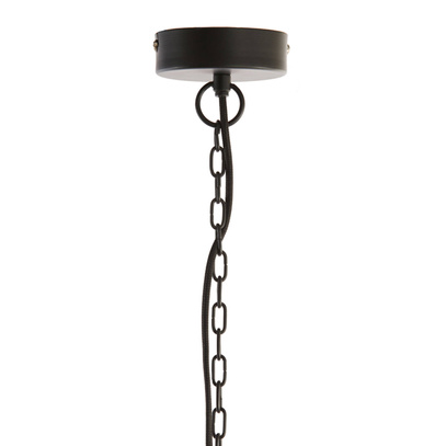 Lampa wisząca Nakisha czarny mat
