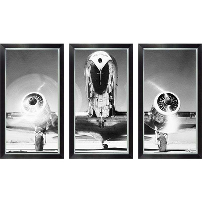 Obraz reprodukcja Airplane 100 x 50 x 3cm