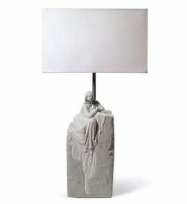 Lampka porcelanowa MEDITATING WOMAN LAMP I Lladro