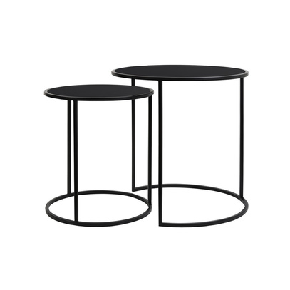 Stoliki DUARTE S/2 Ø40 x 45+Ø50 x 52 cm Light & Living