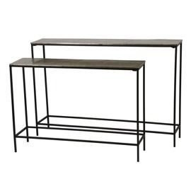 Stoliki HARTSVILLE 117x24x81 + 98x24x70 cm Light & Living